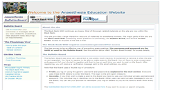 Desktop Screenshot of anaesthesiamcq.com