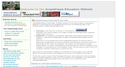 Desktop Screenshot of anaesthesiamcq.net